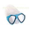 Double Injection Scuba Diving Mask One Piece Tempered Glass Lens