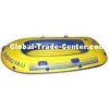 Three Person PVC Inflatable Boat With Oars For Beach CE ISO
