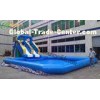 Giant Commercial Outdoor Inflatable Water Slide With A PoolFor Parks