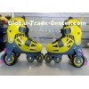 Stable Unique Inline Quad Roller Skates For Kids Outside Play Customized Size and Color