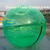 Green PVC Inflatable Walk On Water Ball for Gift / Advertisement / Toy , Environmental