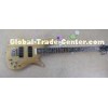 Elm Electric Bass Instrument With 2 Humbucker Pickups , Nickel Plated