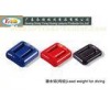 Blue Red Black 0.5KG small lead weights for scuba diving OEM