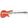Red Neck 24 Frets Electric Bass Instrument , :Basswood Body / Maple , Chrome Plated