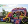 Safty Princess Theme Commercial Inflatable Bouncy Slide with Anti-UV