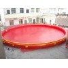 Red PVC Round Inflatable Swimming Pool / Portable Water Pools for Adults and children