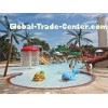 Mini Kids Aqua Park Equipment , Water Park Slides / mushroom