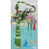 Fiberglass Snake - Typed Fountain Aqua Spray Aquasplash Water Park For Children