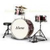 Custom Made 3 Piece Junior Acoustic Kids Drum Set PVC Series A364S-806