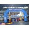 9m x 5m Air Tight Version PVC Fabric Inflatable Arch For Street Corners