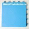 Blue Indoor PP Futsal Sports Floor, Custom Interlocking Gym Sports Flooring