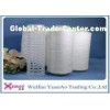 Raw White Polyester Core Spun Yarn For Sewing / Weaving / Knitting High Tenacity