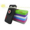 Funny black Silicone Smartphone Protective Cases Camera style Anti - scratch