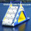 Inflatable Floating Water Park Whoosh Slide , Gigantic Inflatable Water Play Station