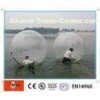 Commercial Inflatable toy water ball with waterproof TIZIP Zipper for lake / water park