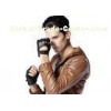 OEM Customized Classic Mens Half Finger Deerskin Leather Gloves for Outdoor