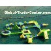 Custom Inflatable Pvc Water Parks / Water Floating Playground