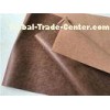 139 CM Width Light Brown Leather Upholstery Fabric Waterproof For Household