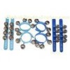 Small Kids Musical Instrument Blue Wrist Bell Set Orff Instruments
