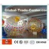 2.4m Diameter PVC Inflatable Zorb Ball , floating Glowing zorbing ball for kids and adults
