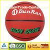 Rubber Laminated leather Basketball 7# for training with 8 panels