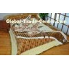 Novelty Knitting 100% Polyester Mink Blanket Breathable For Hospital / Hotel