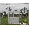 aluminum frame pvc tent glass door
