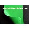 Green / White Fire proof PVC Coated Tarpaulin Fabric for Side Curtain 30*30