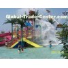 Kids Water Play Park , Splashers Water Playground With Water Curtain
