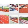 IAAF Running Track Resurfacing Rubberized Track Surface 13mm Thickness