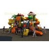 Lldpe Plastic Kids  Outdoor Playground Equipment With 1090*770*480cm