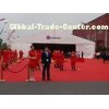 Aluminum Alloy frame Second Hand Tent with Clear Span Red Lining Self Cleaning