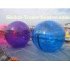 Purple / Blue Large 1.0mm PVC Inflatable Walk On Water Ball 2m Diameter For Pool or Lake