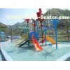 Fiberglass Water Slide and water toys for Children water house