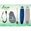 Epoxy fiberglass EVA Soft top sup boards , Square tail stand up surfboard