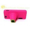 Unique pink Cell Phone Protective Cases With debossed logo / SGS Certificate