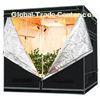 Black polyester Mylar Lighthouse Grow Tent With Steel Frame / Complete Grow Tent Kits