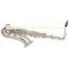 Bb Key Professional Silver Plate Tenor Saxophone Woodwind Musical Instruments