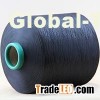 100%polyester dty black yarn of  300D/72F NIM