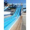 Aqua Splash Fiberglass Water Slides , steep slope Extreme slide games