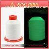 100% Polyester Night Glowing Raw Functional Yarn For Knitting