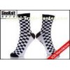 Business Men Casual Cotton Socks Black And White Crew Knitting Man Leisure Sock