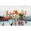 Customized 8m Height Octopus Spray Aqua Play Water Park, Water Playground Equipment
