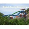 Fiberglass family / adult Water Park Slides games for holiday resort