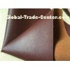 Pu Coated Embossed Stretch Leather Fabric With 30% Leather Composition