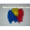 Blue Yellow Orange SF Polyester Staple Fiber 32MM - 102MM For Spinning