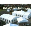 6m x 20m Straight Wall Tent For Outdoor Event , PVC Outdoor Car Tent With Window