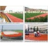 All Weather Athletic Running Track Surfaces Rubber Sports Flooring