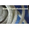 Reinforcement High Temperature Fiberglass Rope , Decorative Fiberglass fabric
