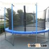 12FT Family Gardon Amuement Round Spring Trampoline With Net Inside (4 Leg - 8 Pole)